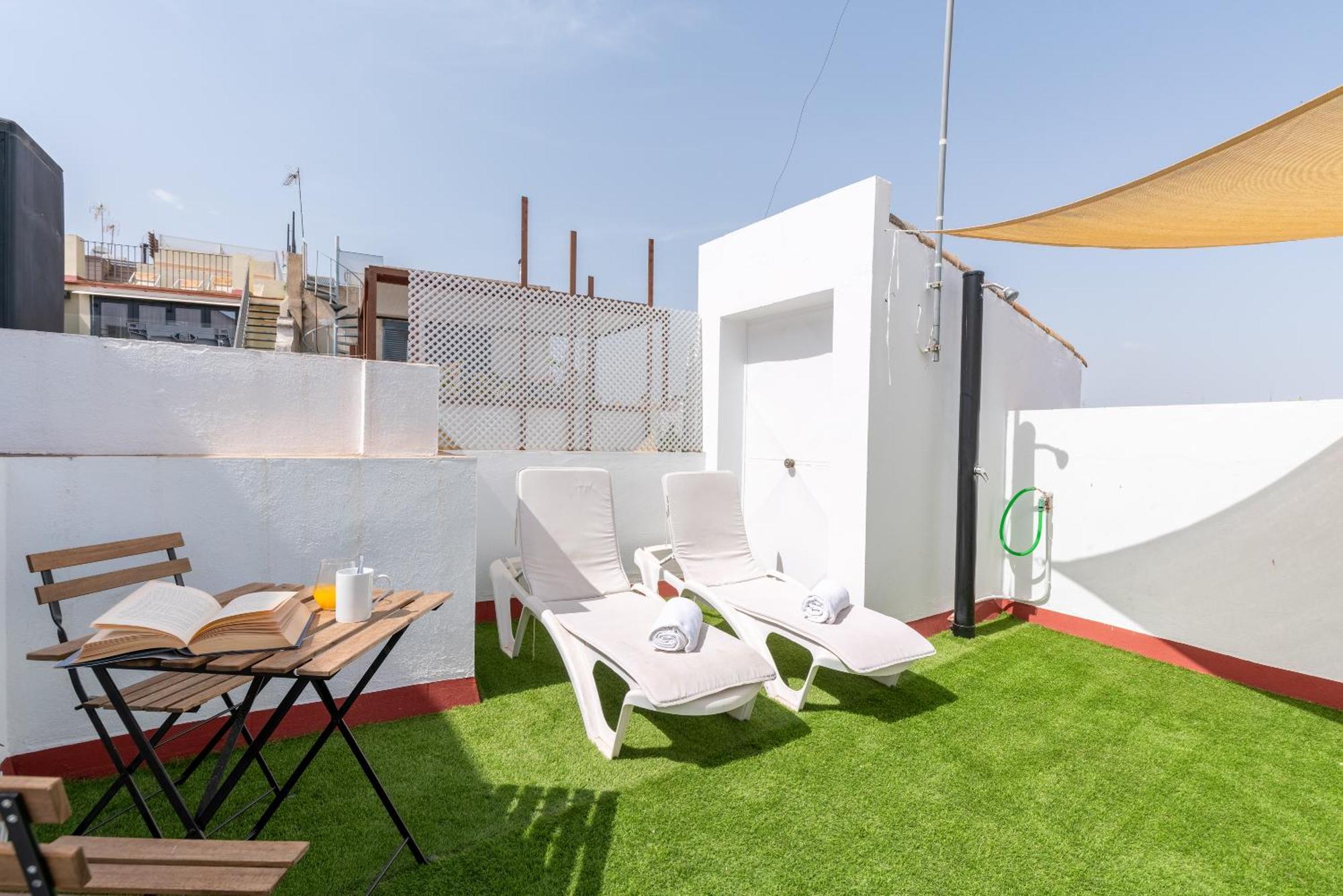 S30 Downtown House With Terrace Apartment เซบีญา ภายนอก รูปภาพ